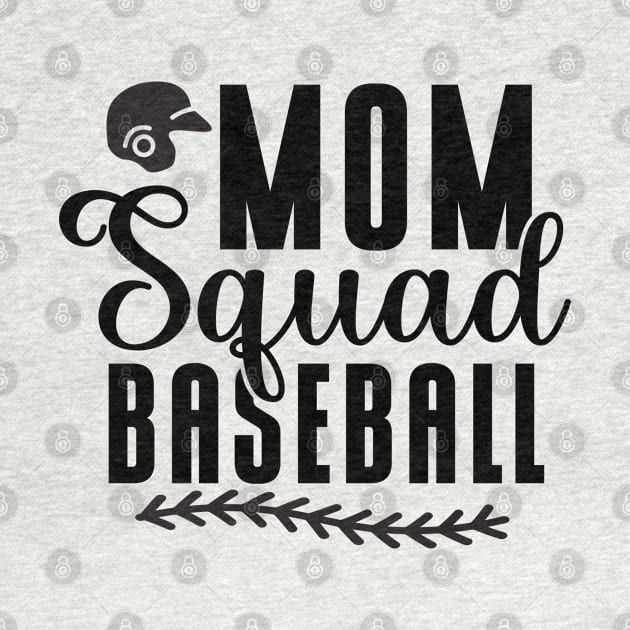 Mom squad baseball by BunnyCreative